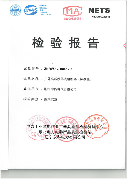 戶外高壓跌落式熔斷器（標(biāo)準(zhǔn)化）